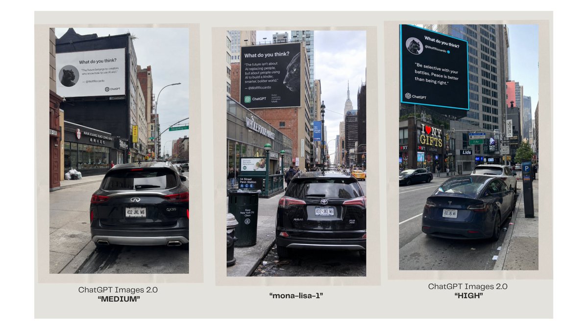 mona-lisa-1 photoreal AI image — city street and commercial still life frame